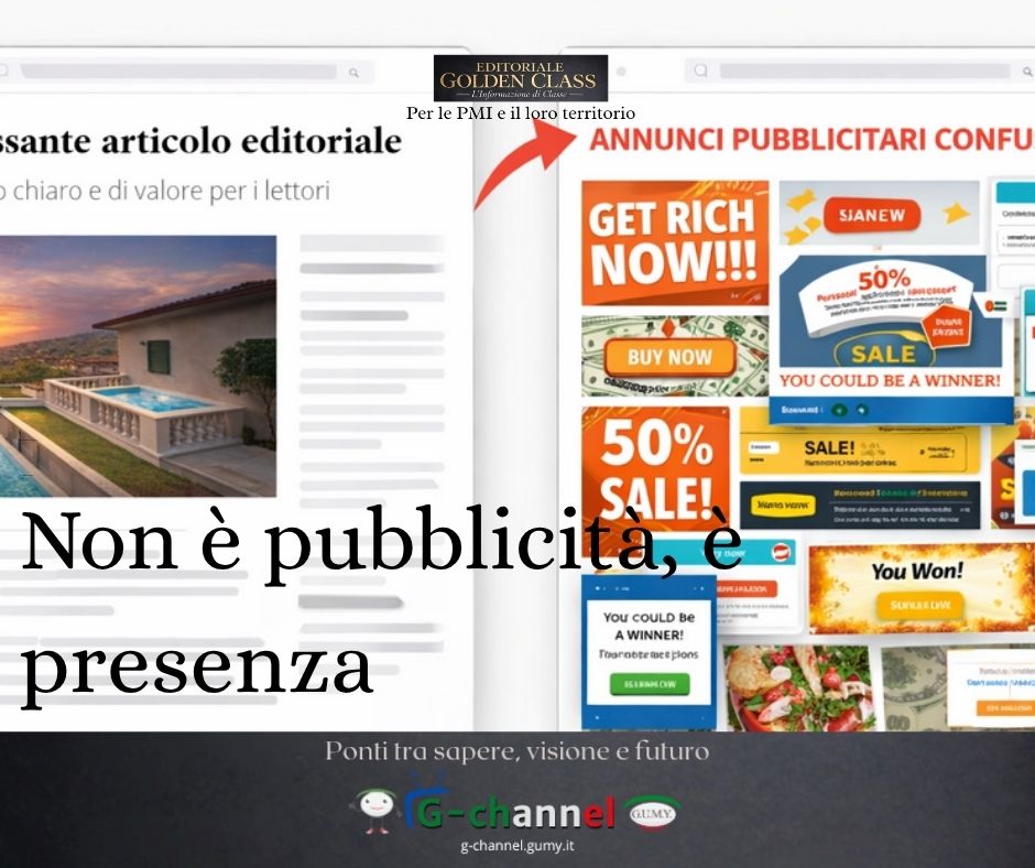 Non è pubblicità, è presenza
