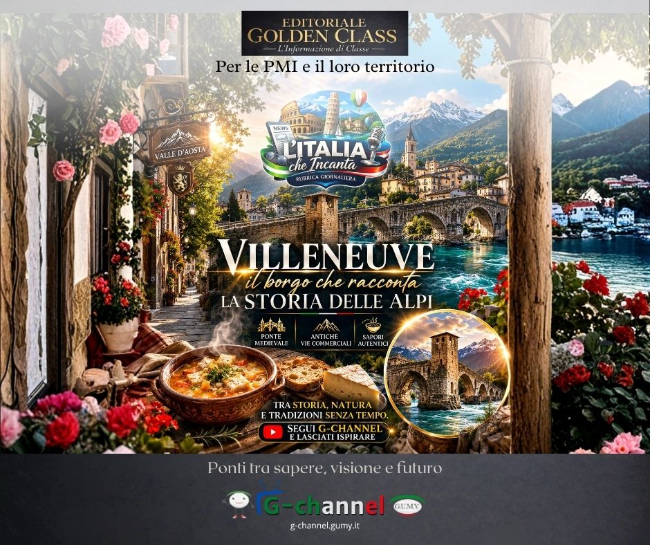 Villeneuve, il borgo che racconta la storia delle Alpi