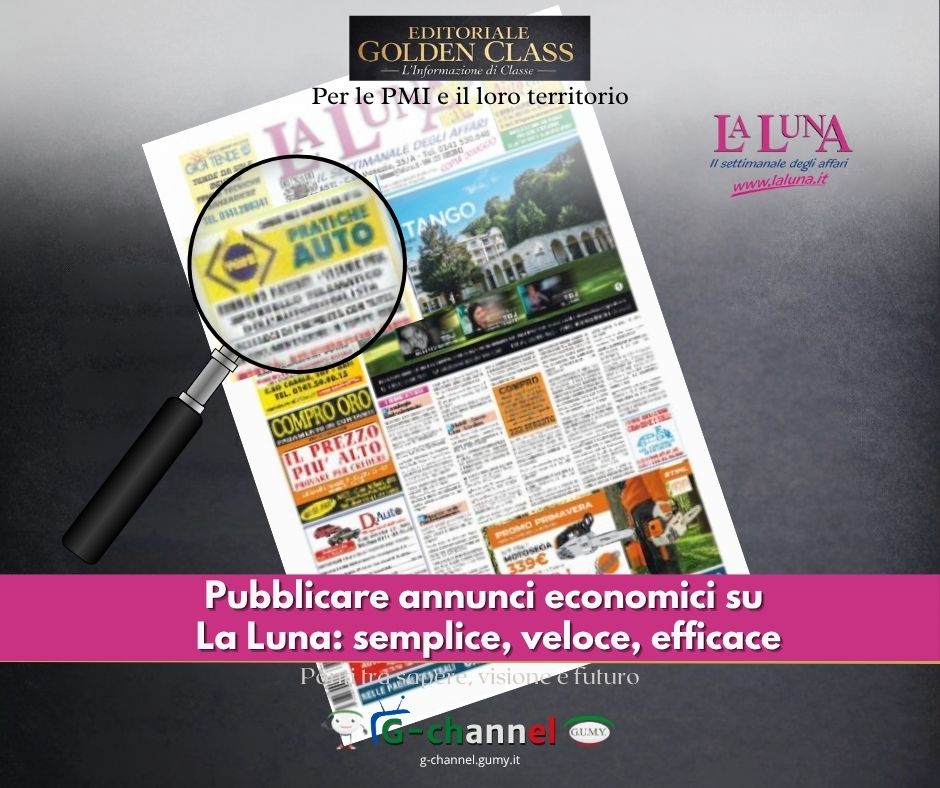 Pubblicare annunci economici su La Luna: semplice, veloce, efficace