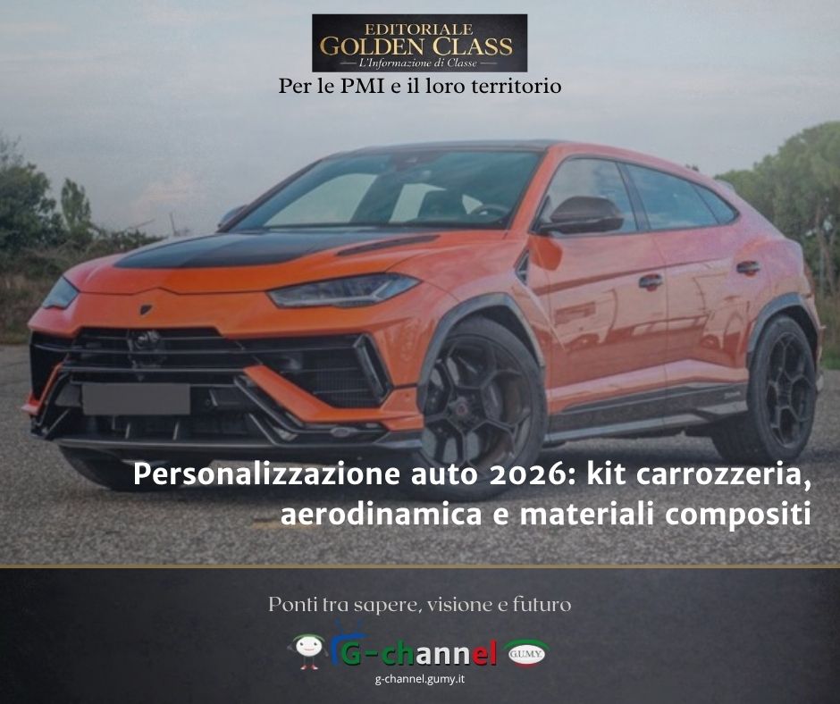 Personalizzazione auto 2026: kit carrozzeria, aerodinamica e materiali compositi