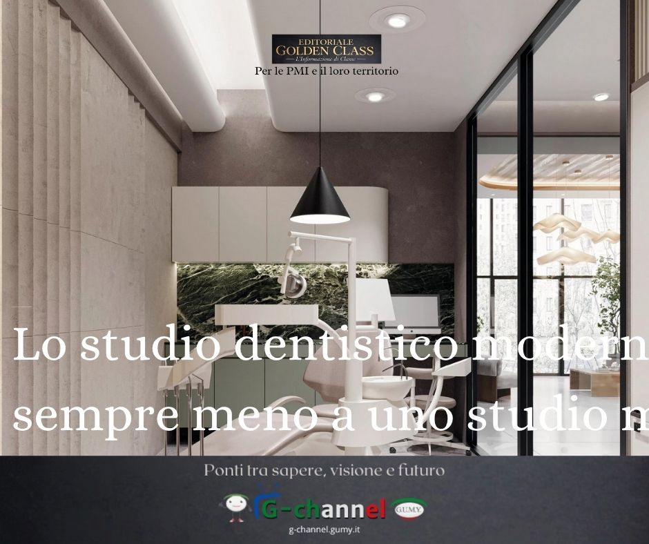 Lo studio dentistico moderno assomiglia sempre meno a uno studio medico