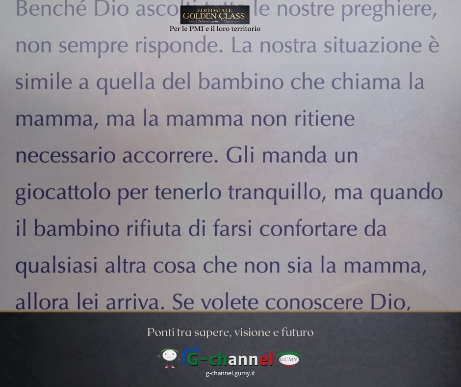 Le Pillole del Dott. Mazzanobile: il dialogo sincero con Dio