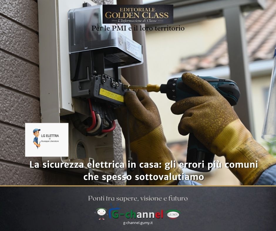 La sicurezza elettrica in casa: gli errori più comuni che spesso sottovalutiamo