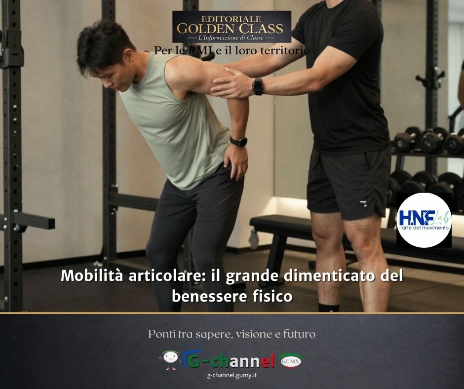 Mobilità articolare: il grande dimenticato del benessere fisico