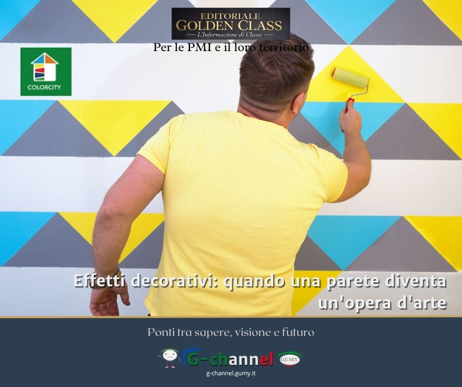 Effetti decorativi: quando una parete diventa un'opera d'arte