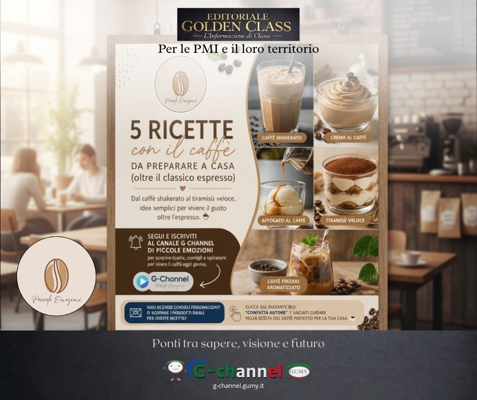 5 ricette con il caffè da preparare a casa (oltre il classico espresso)