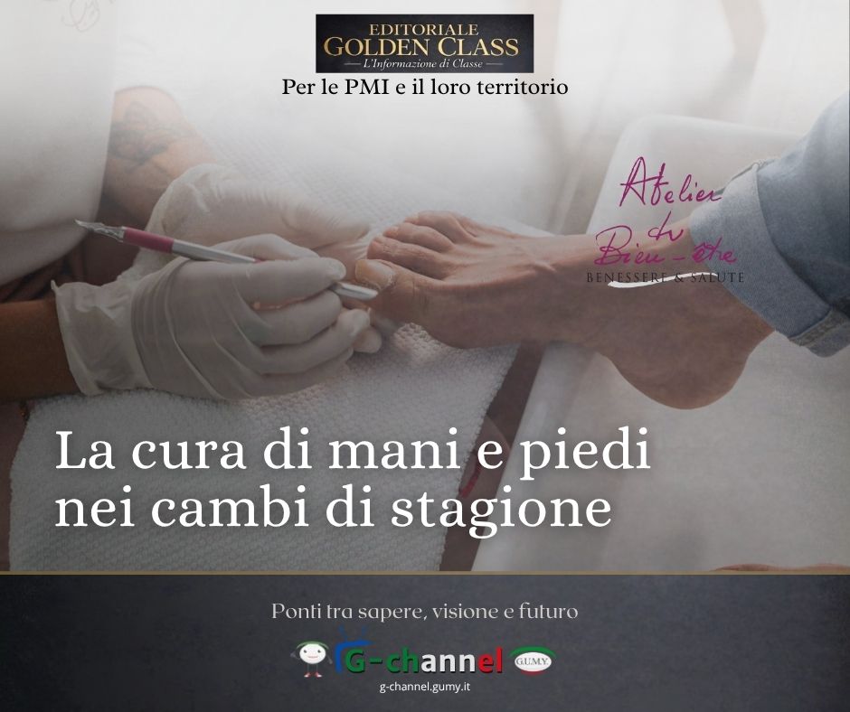La cura di mani e piedi nei cambi di stagione