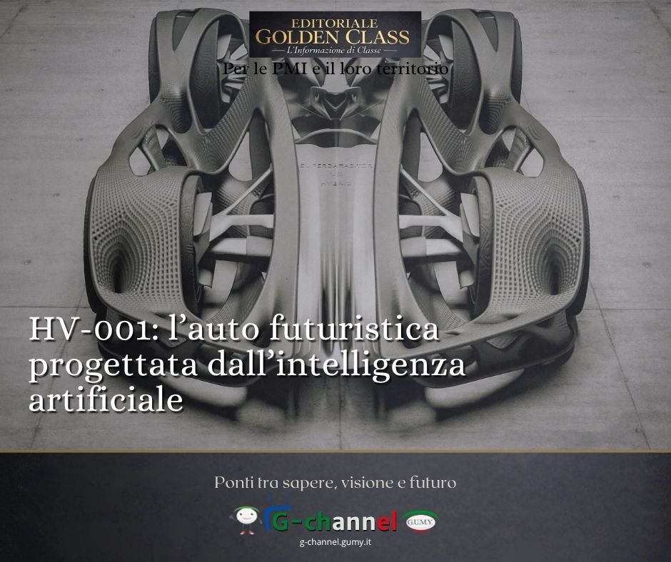 HV-001: l’auto futuristica progettata dall’intelligenza artificiale