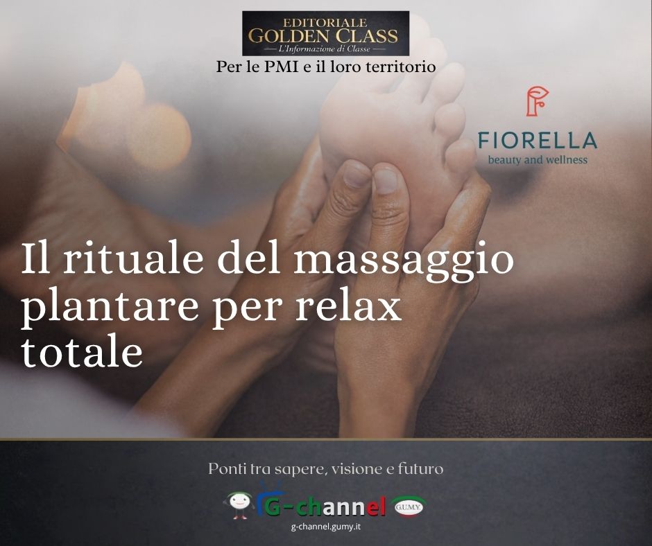 Il rituale del massaggio plantare per relax totale