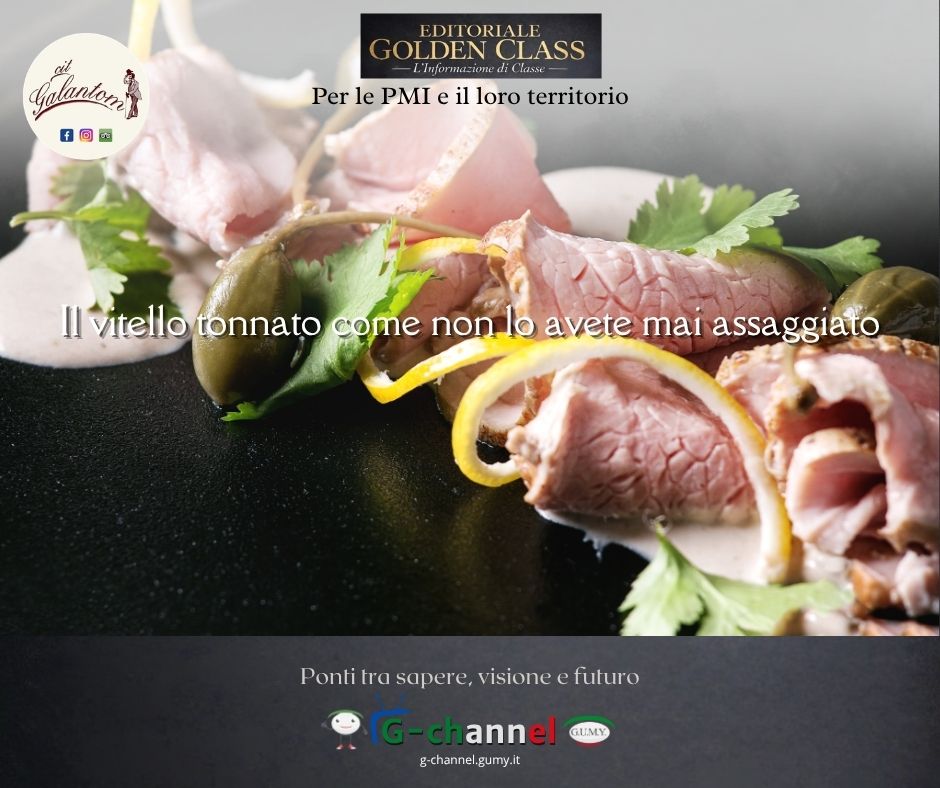 Il vitello tonnato come non lo avete mai assaggiato