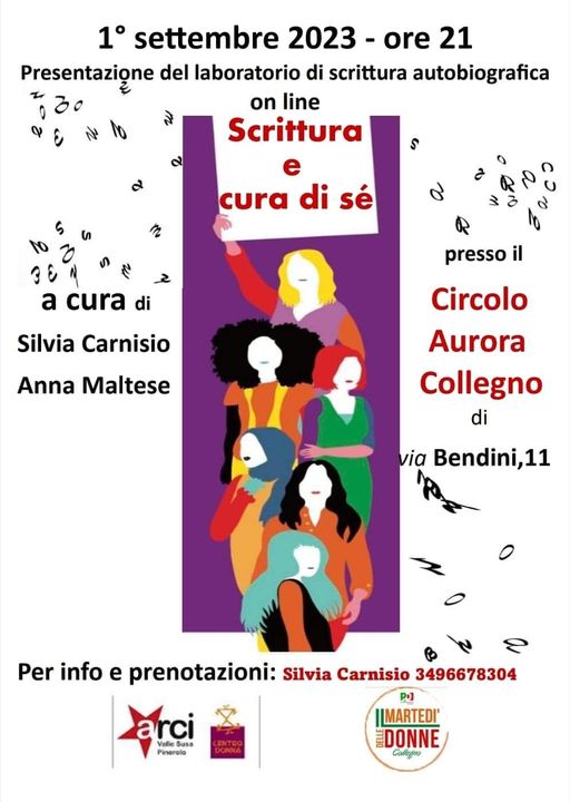 Presentazione del LABORATORIO DI SCRITTURA AUTOBIOGRAFICA