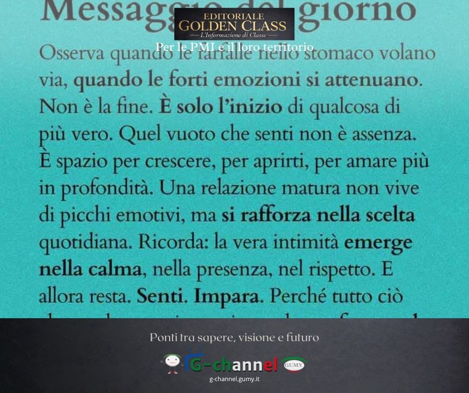 Le Pillole del Dott. Mazzanobile: quando l’amore cambia forma