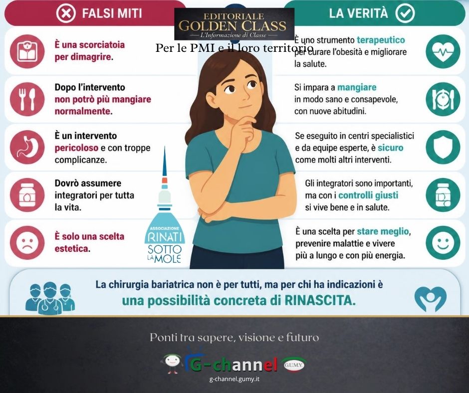 Chirurgia bariatrica: sfatiamo i falsi miti