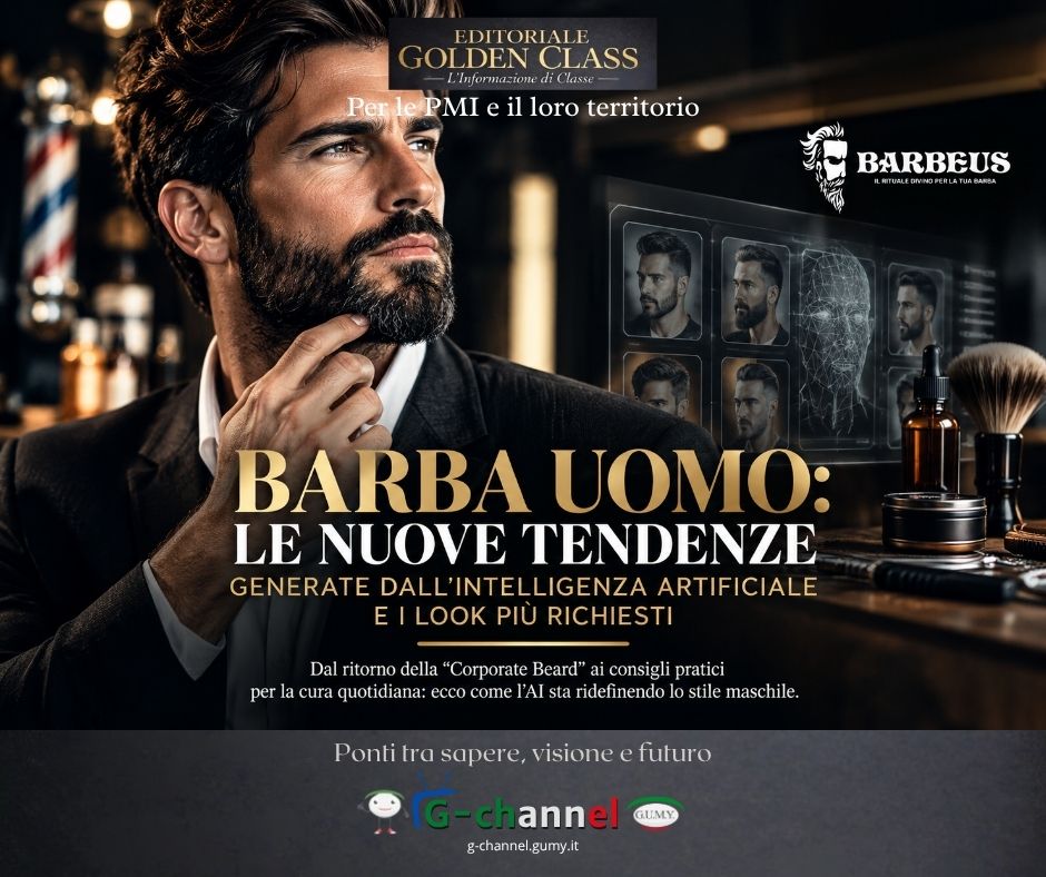 Barba uomo: l’intelligenza artificiale svela i look di tendenza