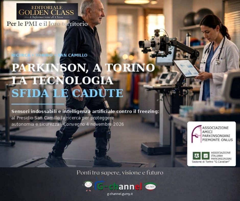 Parkinson, a Torino la tecnologia sfida le cadute