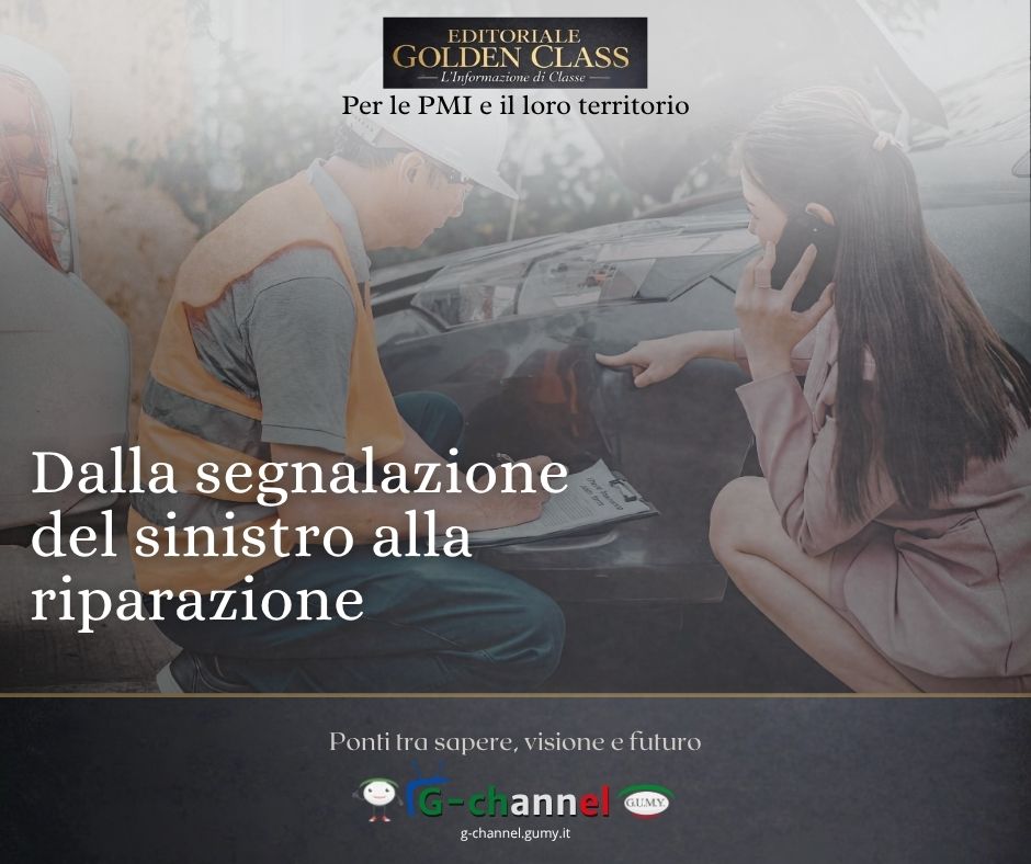 Dalla segnalazione del sinistro alla riparazione