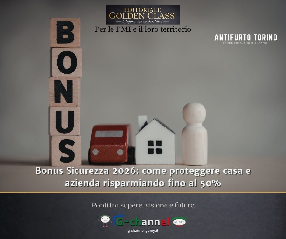 Bonus Sicurezza 2026: come proteggere casa e azienda risparmiando fino al 50%