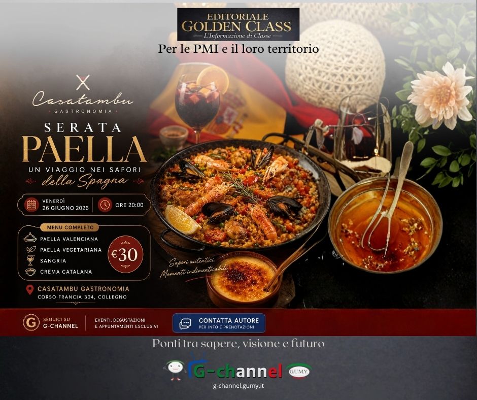 Serata Paella: un viaggio nei sapori della Spagna