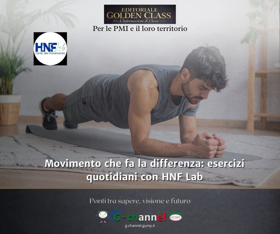 Movimento che fa la differenza: esercizi quotidiani con HNF Lab