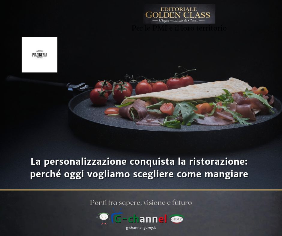 La personalizzazione conquista la ristorazione: perché oggi vogliamo scegliere come mangiare