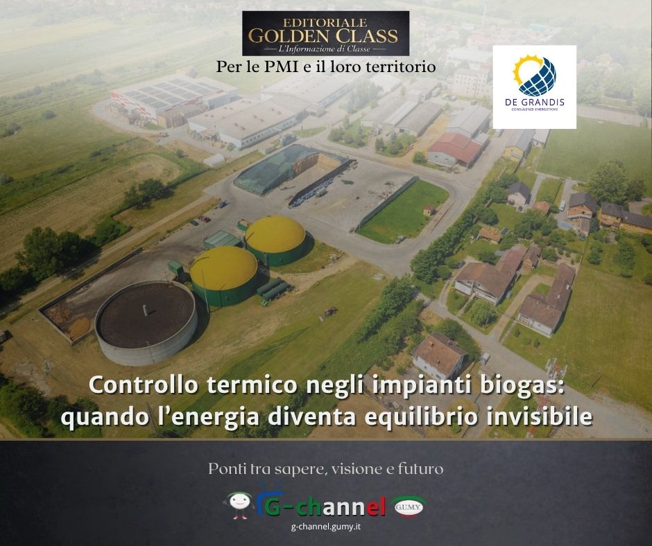 Controllo termico negli impianti biogas: quando l’energia diventa equilibrio invisibile