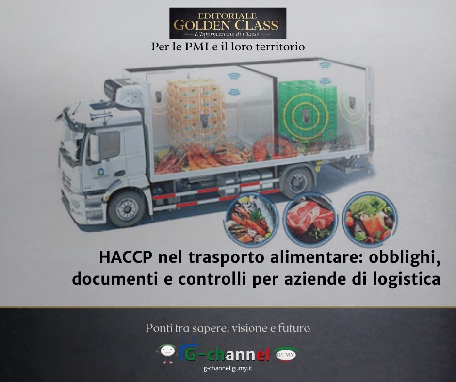 HACCP nel trasporto alimentare: obblighi, documenti e controlli per aziende di logistica