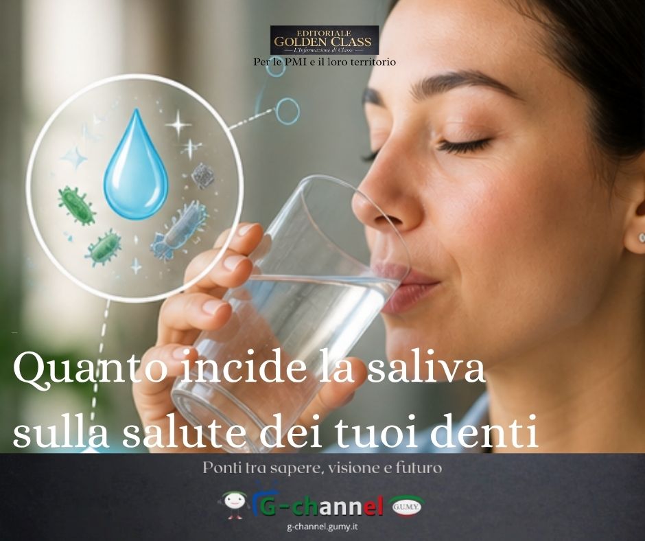 Quanto incide la saliva sulla salute dei tuoi denti