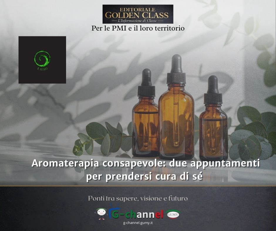 Aromaterapia consapevole: due appuntamenti per prendersi cura di sé