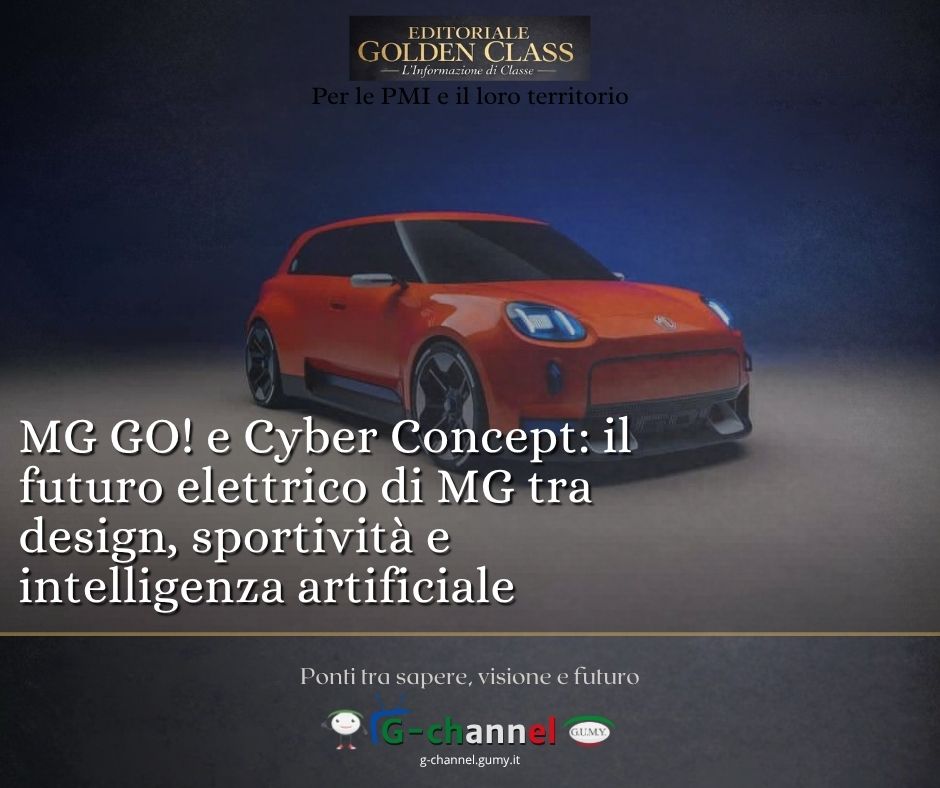 MG GO! e Cyber Concept: il futuro elettrico di MG