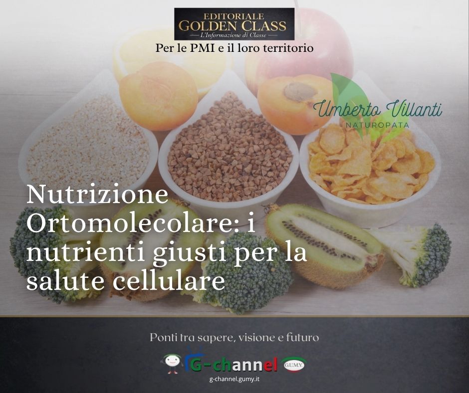 Nutrizione Ortomolecolare: i nutrienti giusti per la salute cellulare