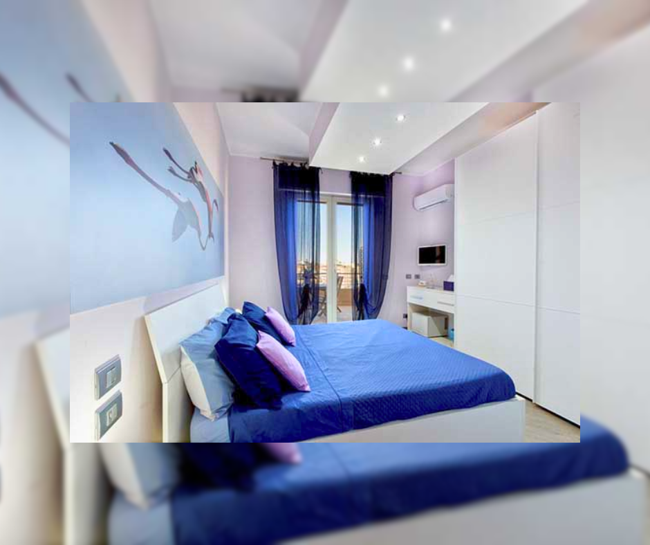 Camera Blu – Eleganza e Relax con Vista su Cagliari Camera Blu – Eleganza e Relax con Vista su Cagliari
