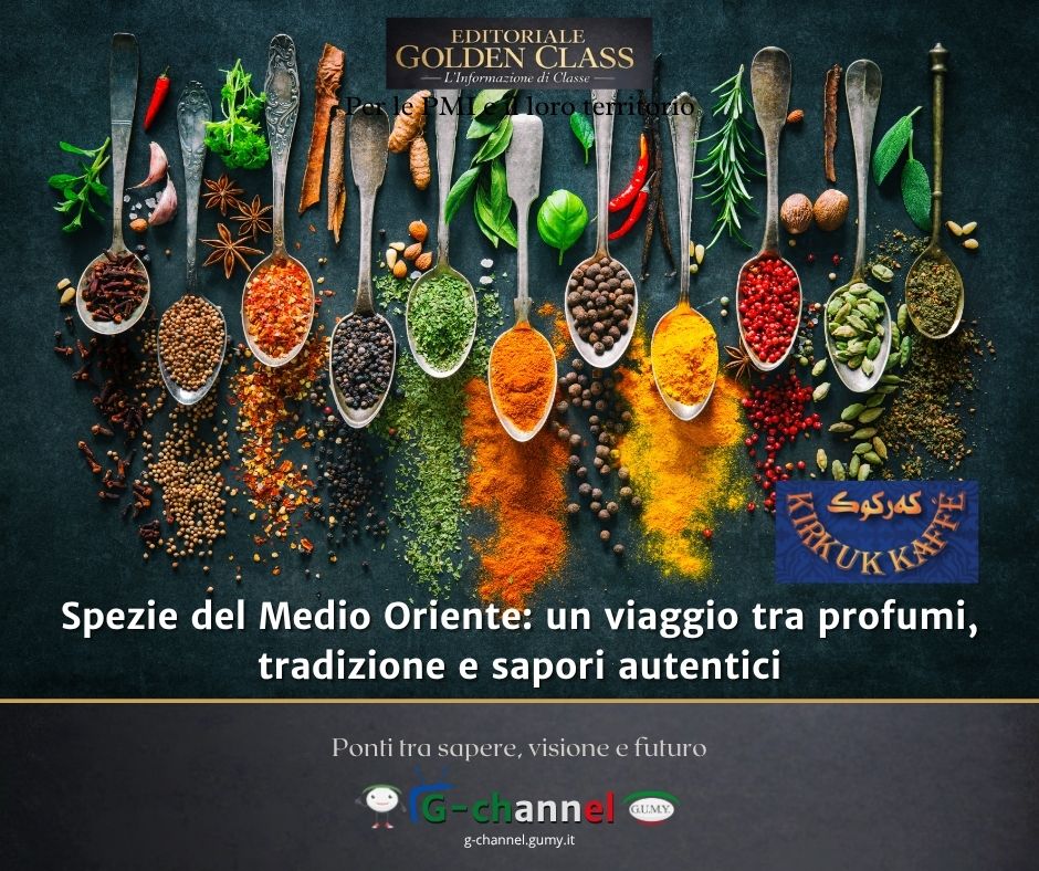 Spezie del Medio Oriente: un viaggio tra profumi, tradizione e sapori autentici