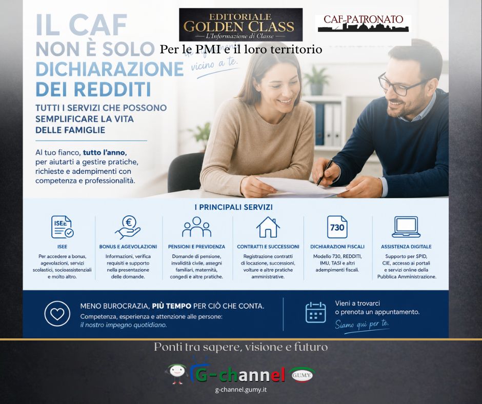 Il CAF non è solo dichiarazione dei redditi: tutti i servizi che possono semplificare la vita delle famiglie