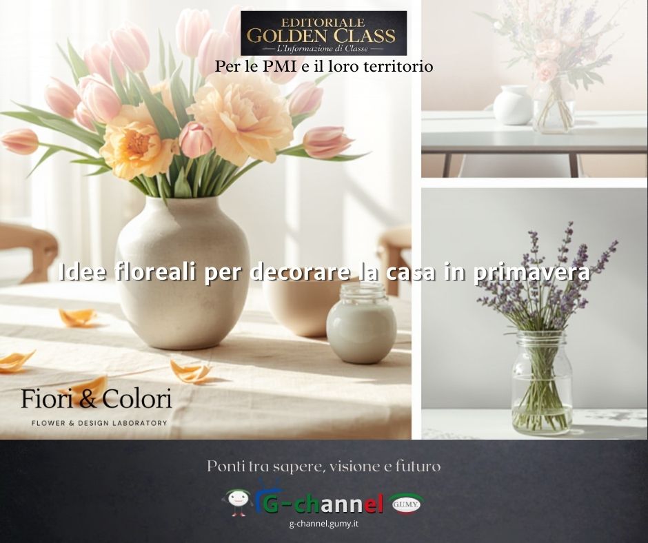 Idee floreali per decorare la casa in primavera