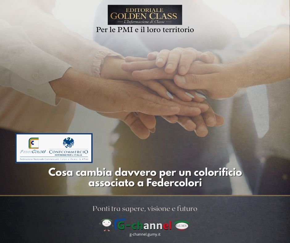 Cosa cambia davvero per un colorificio associato a Federcolori