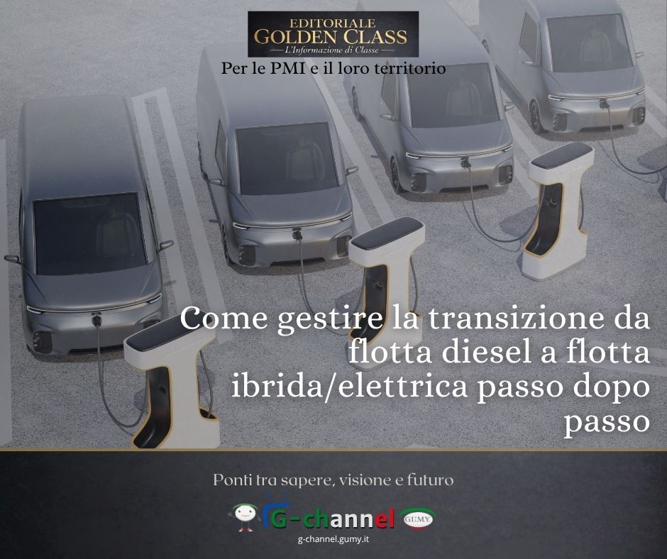 Come gestire la transizione da flotta diesel a flotta ibrida/elettrica passo dopo passo