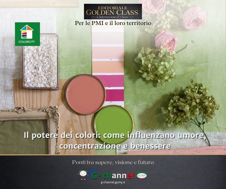 Il potere dei colori: come influenzano umore, concentrazione e benessere