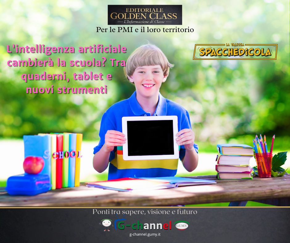 L'intelligenza artificiale cambierà la scuola? Tra quaderni, tablet e nuovi strumenti
