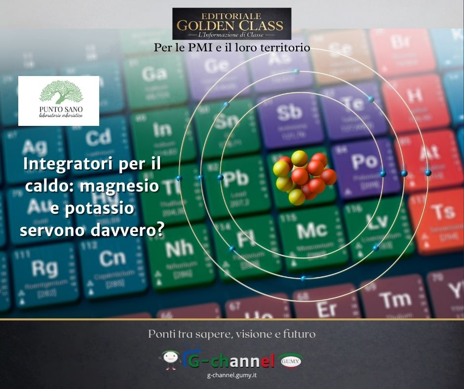 Integratori per il caldo: magnesio e potassio servono davvero?