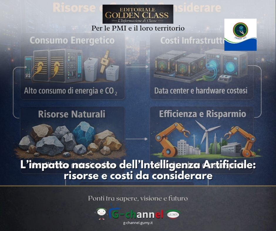 L’impatto nascosto dell’Intelligenza Artificiale: risorse e costi da considerare