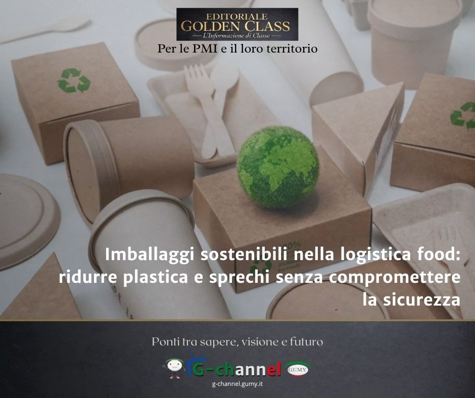 Imballaggi sostenibili nella logistica food