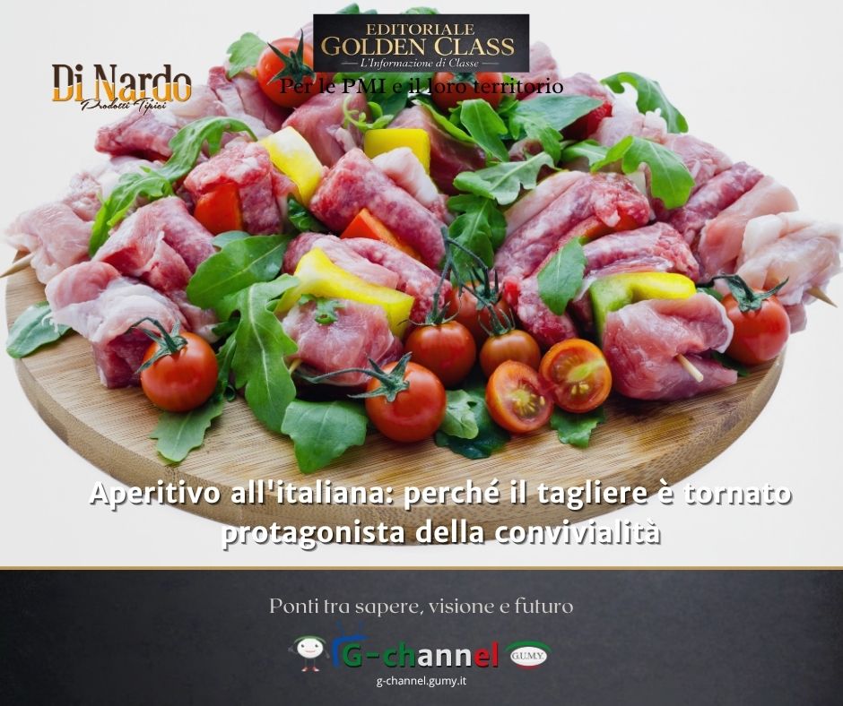 Aperitivo all'italiana: perché il tagliere è tornato protagonista della convivialità