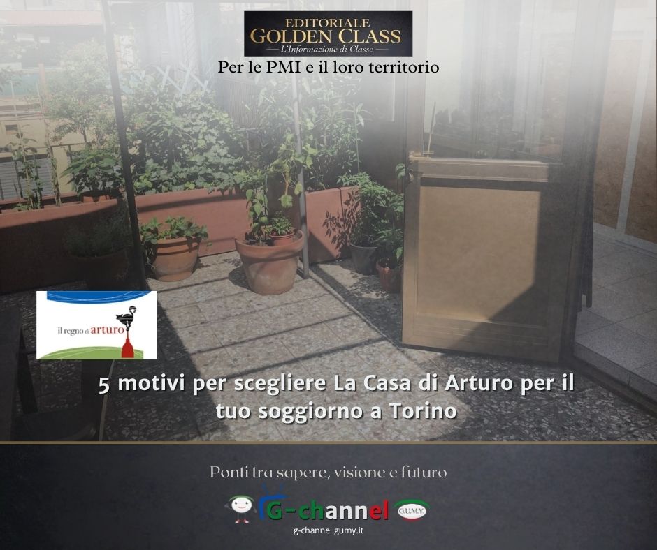 5 motivi per scegliere La Casa di Arturo per il tuo soggiorno a Torino