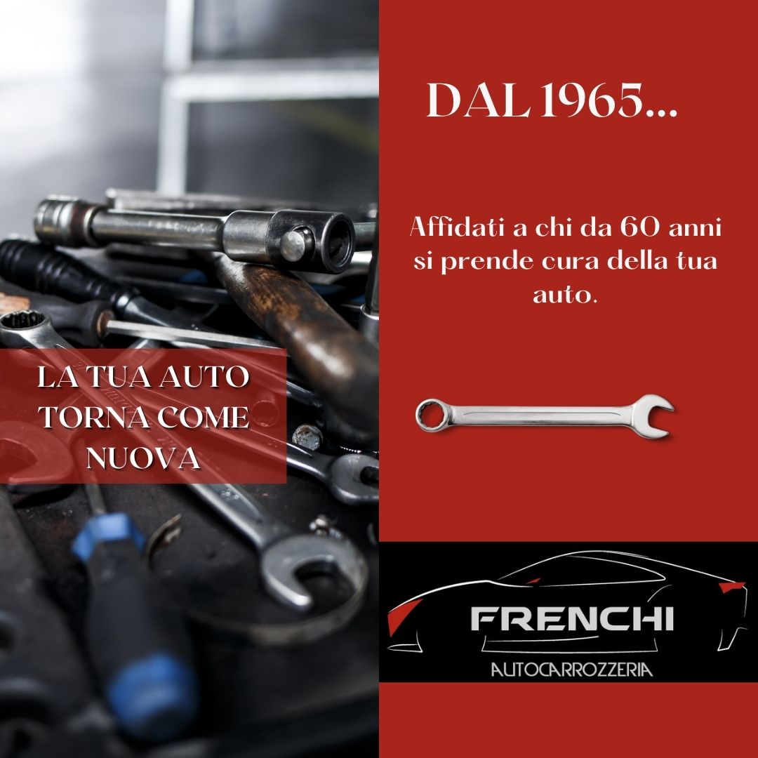 Carrozzeria Frenchi: professionalità e servizi completi dal 1965 Carrozzeria Frenchi: professionalità e servizi completi dal 1965