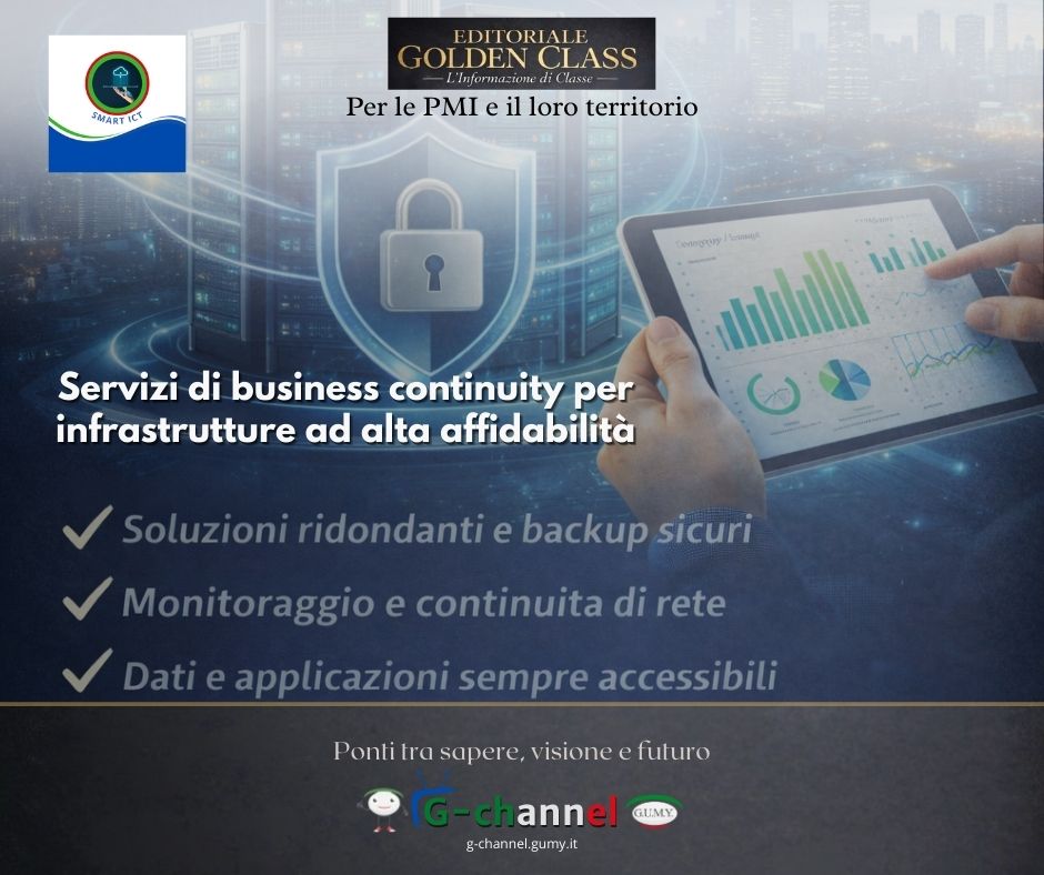 Servizi di business continuity per infrastrutture ad alta affidabilità