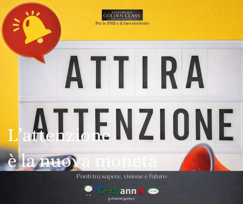 L’attenzione è la nuova moneta