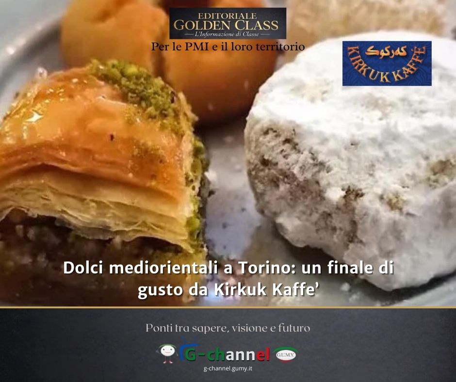 Dolci mediorientali a Torino: un finale di gusto da Kirkuk Kaffe’