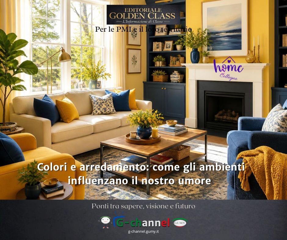 Colori e arredamento: come gli ambienti influenzano il nostro umore
