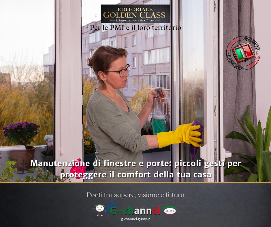 Manutenzione di finestre e porte: piccoli gesti per proteggere il comfort della tua casa