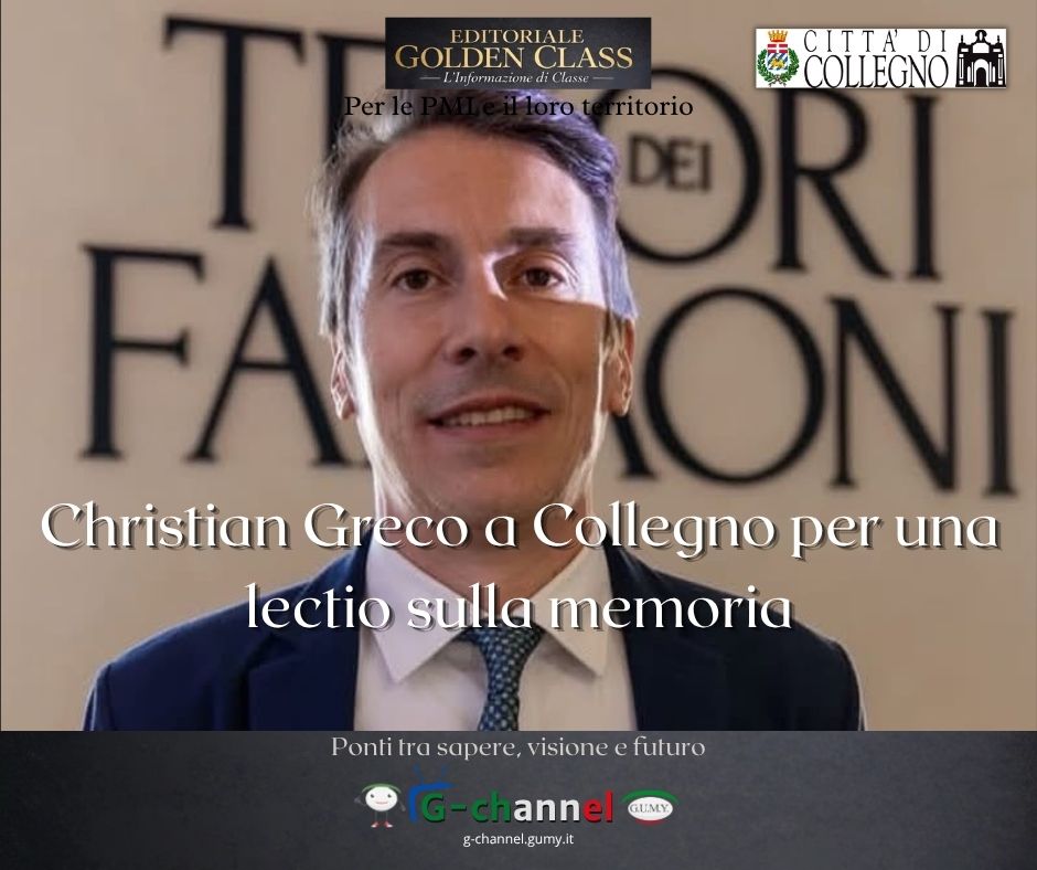 Christian Greco a Collegno per una lectio sulla memoria